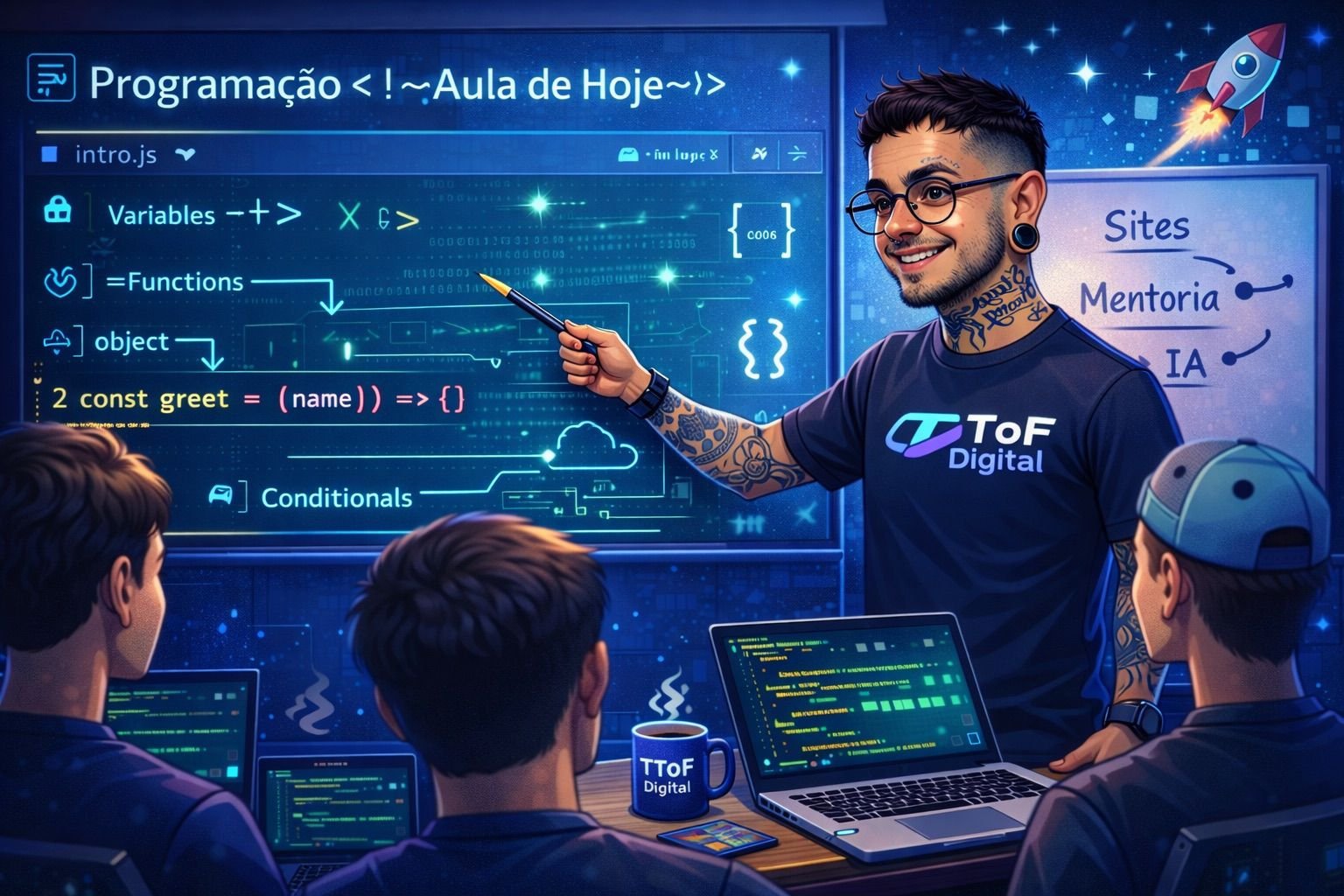 Vinicius Afonso - Mentor em Empreendedorismo Digital e IA